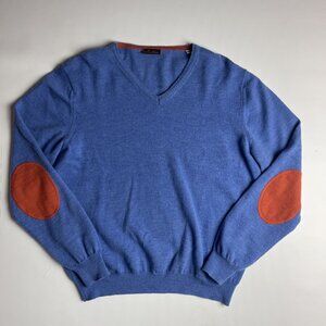 Stenstrom Sweater Mens US L 100% Merino Wool Crewneck Pullover Cozy Warm (read*)